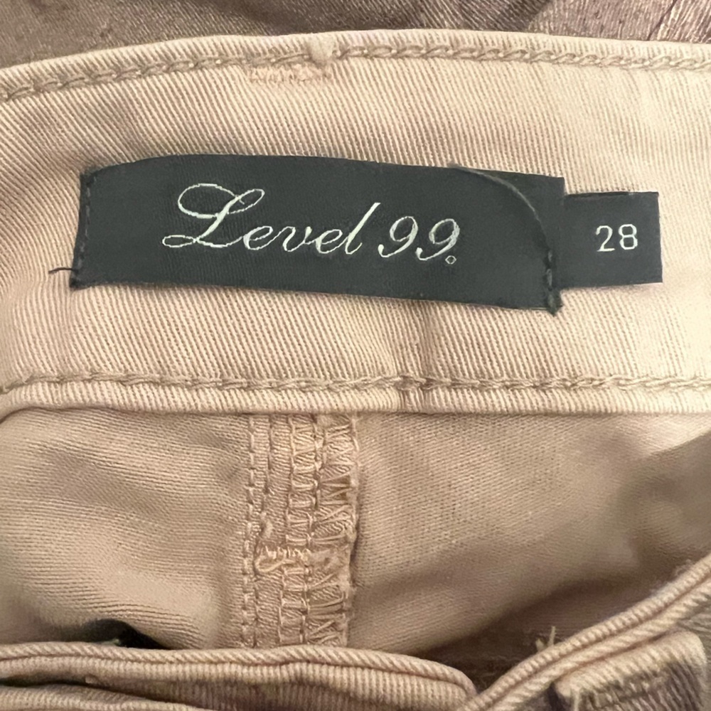 Level 99 Women's Skinny Jeans in Light Pink - Picture 7 of 8